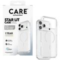 iPhone 17 Pro Max/18 Pro Max PanzerGlass Care Star Lit -kotelo - MagSafe-yhteensopiva - Valkoinen