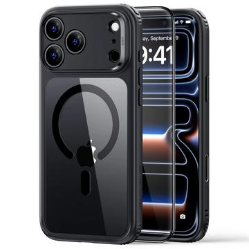 iPhone 17 Pro Max/18 Pro Max ESR HaloLock MagSafe Classic Hybridisarja - Läpinäkyvä Musta