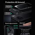 iPhone 17 Pro Max/18 Pro Max ESR HaloLock MagSafe Classic Hybridisarja - Läpinäkyvä Musta