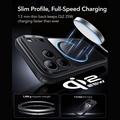 iPhone 17 Pro Max/18 Pro Max ESR HaloLock MagSafe Classic Hybridisarja - Läpinäkyvä Musta