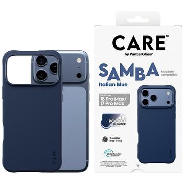 iPhone 17 Pro Max/18 Pro Max PanzerGlass Care Fashionable Samba-kotelo - MagSafe-yhteensopiva - Sininen