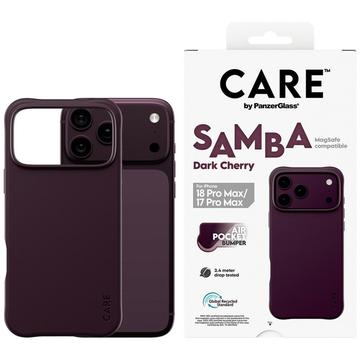 iPhone 17 Pro Max/18 Pro Max PanzerGlass Care Fashionable Samba-kotelo - MagSafe-yhteensopiva - Tumma kirsikka