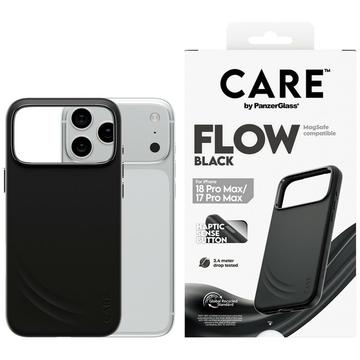 iPhone 17 Pro Max/18 Pro Max PanzerGlass Care Feature Flow -kotelo - MagSafe-yhteensopiva - Musta