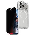 iPhone 17 Pro Max/18 Pro Max PanzerGlass Care Flagship 3-in-1 yksityisyyspaketti - Kirkas