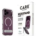 iPhone 17 Pro Max/18 Pro Max PanzerGlass Kickstand Care Kotelo - MagSafe-yhteensopiva - Läpinäkyvä