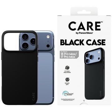 iPhone 17 Pro Max/18 Pro Max PanzerGlass Care TPU-suojakotelo - musta