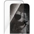 iPhone 17 Pro Max/18 Pro Max PanzerGlass Ceramic II Ultra-Wide Fit jossa FastFit In-A-Box Panssarilasi - 9H - mustat reunat