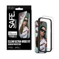 iPhone 17 Pro Max/18 Pro Max PanzerGlass Safe Ultra-Wide Fit Panssarilasi - 9H - Musta reuna