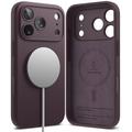 iPhone 17 Pro Max/18 Pro Max Ringke Liquid Silicone MagSafe Kotelo - Burgundi