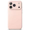 iPhone 17 Pro Max/18 Pro Max Ringke Liquid Silicone MagSafe Kotelo - Vaaleanpunaista Hiekkaa