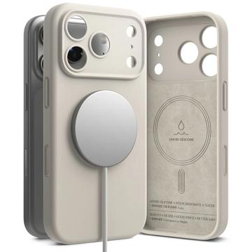 iPhone 17 Pro Max/18 Pro Max Ringke Liquid Silicone MagSafe Kotelo - Kivi