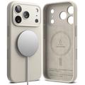 iPhone 17 Pro Max/18 Pro Max Ringke Liquid Silicone MagSafe Kotelo - Kivi