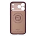 iPhone 17 Pro Max/18 Pro Max Spigen Nano Pop MagFit -kotelo - Burgundin papu