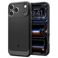 iPhone 17 Pro Max/18 Pro Max Spigen Rugged Armor Mag TPU-Kotelo - Musta