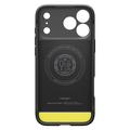iPhone 17 Pro Max/18 Pro Max Spigen Rugged Armor Mag TPU-Kotelo - Musta