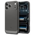 iPhone 17 Pro Max/18 Pro Max Spigen Rugged Armor Mag TPU-Kotelo - Harmaa