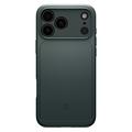 iPhone 17 Pro Max/18 Pro Max Spigen Thin Fit Mag MagSafe -kotelo - Abyssin vihreä