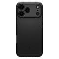iPhone 17 Pro Max/18 Pro Max Spigen Thin Fit Mag Mag MagSafe -kotelo - Musta
