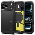 iPhone 17 Pro Max/18 Pro Max Spigen Tough Armor T Mag Suojakuori - Musta