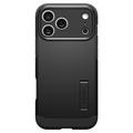 iPhone 17 Pro Max/18 Pro Max Spigen Tough Armor T Mag Suojakuori - Musta