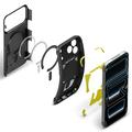 iPhone 17 Pro Max/18 Pro Max Spigen Tough Armor T Mag Suojakuori - Musta