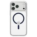 iPhone 17 Pro Max/18 Pro Max Spigen Ultra Hybrid MagSafe -kotelo - syvän sininen / läpinäkyvä
