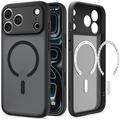 iPhone 17 Pro Max/18 Pro Max Spigen Ultra Hybrid MagSafe -kotelo - Huurteenmusta