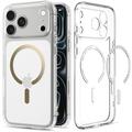 iPhone 17 Pro Max/18 Pro Max Spigen Ultra Hybrid MagSafe -suojakotelo - kultainen / läpinäkyvä