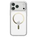 iPhone 17 Pro Max/18 Pro Max Spigen Ultra Hybrid MagSafe -suojakotelo - kultainen / läpinäkyvä