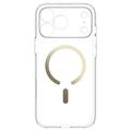 iPhone 17 Pro Max/18 Pro Max Spigen Ultra Hybrid MagSafe -suojakotelo - kultainen / läpinäkyvä