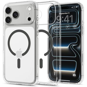 iPhone 17 Pro Max/18 Pro Max Spigen Ultra Hybrid MagSafe -suojakotelo - grafiitti / kirkas