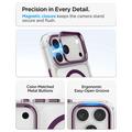 iPhone 17 Pro Max/18 Pro Max Spigen Ultra Hybrid Optik S MagSafe -kotelo - Burgundi / Kirkas