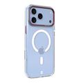 iPhone 17 Pro Max/18 Pro Max Tactical MagForce 2.0 -suojakotelo - viininpunainen / läpinäkyvä