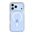 iPhone 17 Pro Max/18 Pro Max Tactical MagForce 2.0 -suojakotelo - hopea / läpinäkyvä