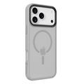 iPhone 17 Pro Max/18 Pro Max Tactical MagForce Hyperstealth -suojakotelo - MagSafe-yhteensopiva - Vaaleanharmaa