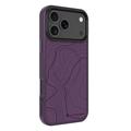 iPhone 17 Pro Max/18 Pro Max Tactical MagForce Hyperstealth Sika Hybridikotelo - MagSafe-yhteensopiva - Burgundi