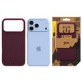 iPhone 17 Pro Max/18 Pro Max Tactical MagForce WEARe -kotelo - MagSafe-yhteensopiva - viininpunainen