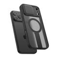 iPhone 17 Pro Max/18 Pro Max Tech-Protect Kevlar Aura -kotelo - MagSafe-yhteensopiva - Musta