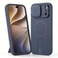 iPhone 17 Pro Max/18 Pro Max Tech-Protect Kevlar Aura -kotelo - MagSafe-yhteensopiva - Tummansininen