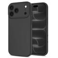 iPhone 17 Pro Max/18 Pro Max Tech-Protect Nestemäinen silikonikotelo - MagSafe-yhteensopiva - musta