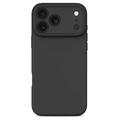 iPhone 17 Pro Max/18 Pro Max Tech-Protect Nestemäinen silikonikotelo - MagSafe-yhteensopiva - musta