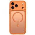 iPhone 17 Pro Max/18 Pro Max Tech-Protect MagPeak MagSafe CC -kotelo – matta Cosmic Orange