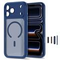 iPhone 17 Pro Max/18 Pro Max Tech-Protect MagPeak MagSafe CC -kotelo – mattasyvä sininen