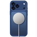 iPhone 17 Pro Max/18 Pro Max Tech-Protect MagPeak MagSafe CC -kotelo – mattasyvä sininen