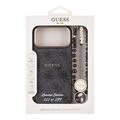 iPhone 17 Pro Max Guess 4G Strap Limited Edition -kotelo - MagSafe-yhteensopiva - Musta