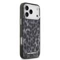 iPhone 17 Pro Max Karl Lagerfeld IML Leopardikotelo - MagSafe-yhteensopiva - Harmaa