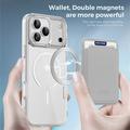 iPhone 17 Pro Max MagSafe-kotelo, jossa on korttipidike - läpinäkyvä