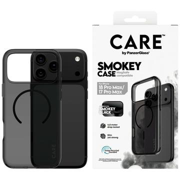 iPhone 17 Pro Max/18 Pro Max PanzerGlass Care Urban Explorer Smokey magneettikotelo - musta