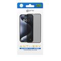 iPhone 17 Pro Prio 3D Anti-Spy Panssarilasi - 9H - musta reuna