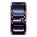 iPhone 17 Pro Iskunkestävä TPU-kotelo toppatakkiin - Vaaleanpunainen väri
